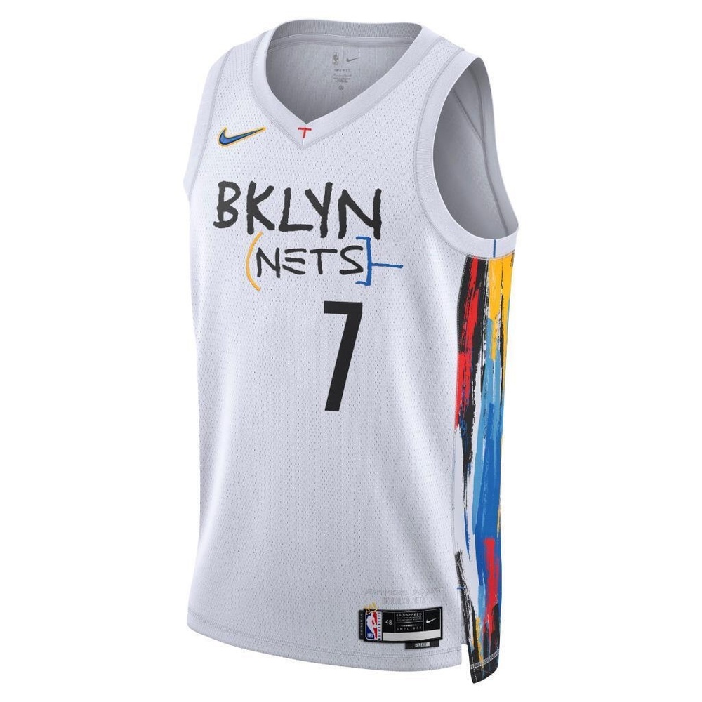 NWT men's XXL (56) Brooklyn Nets Nike Kevin Durant Jersey Basquiat City Edition